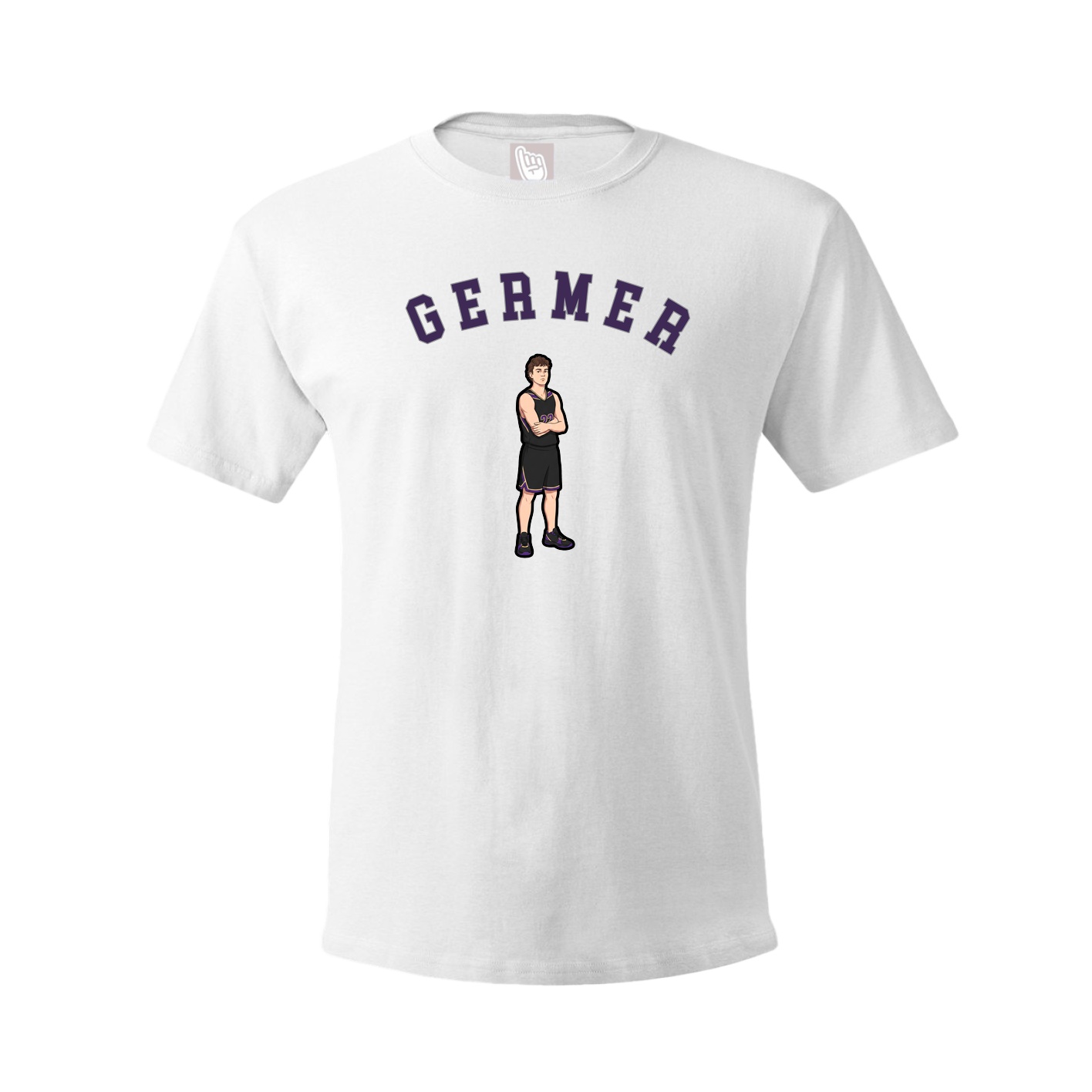Youth Tee — Shirsey Arch in White