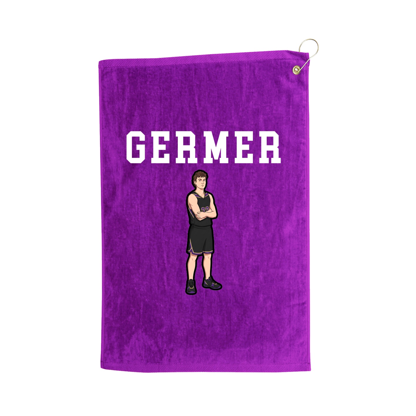 Golf Towel — Shirsey in Purple