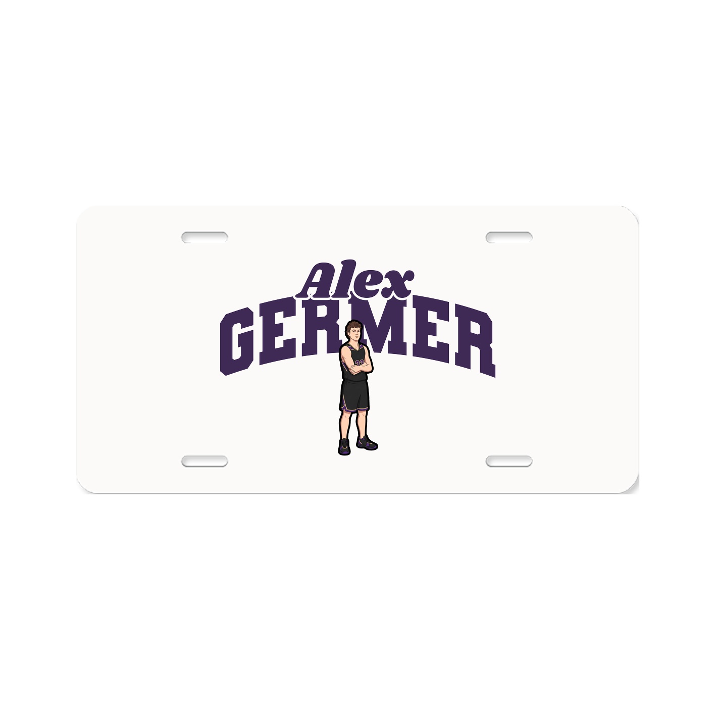 License Plate — Signature Arch in Classic