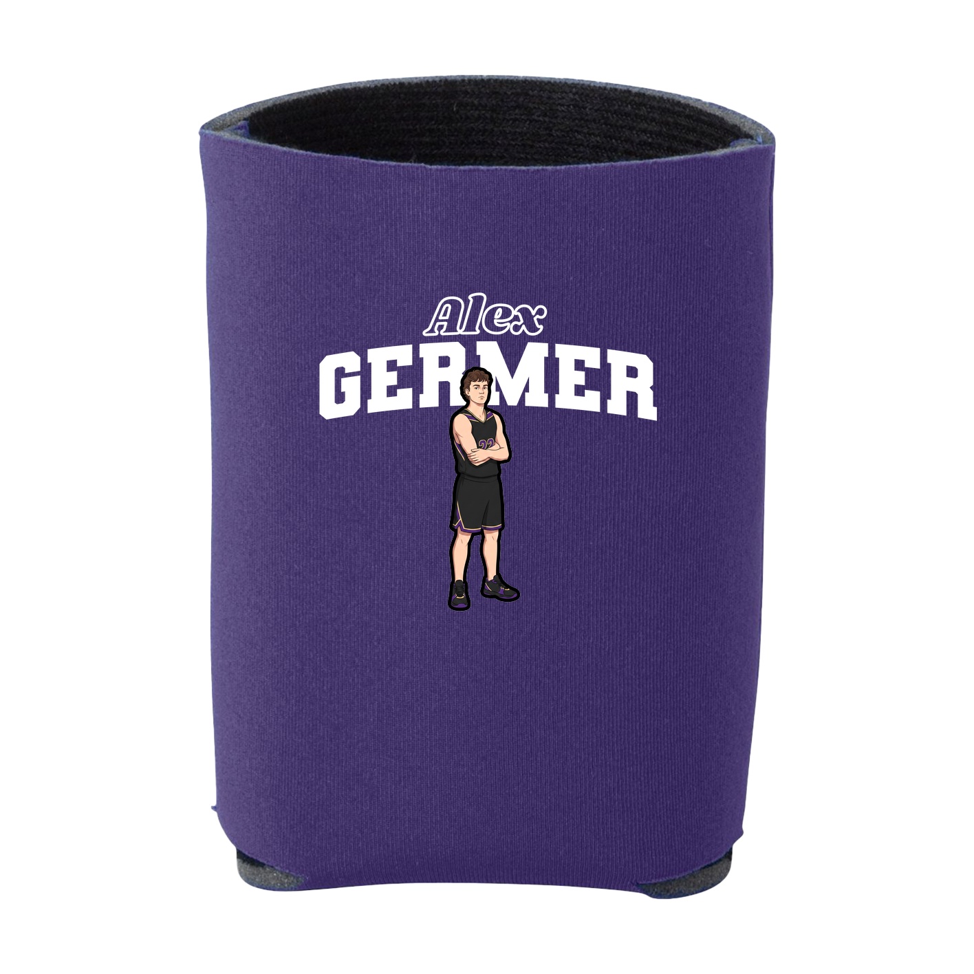 Can Holder — Name Arch in Purple