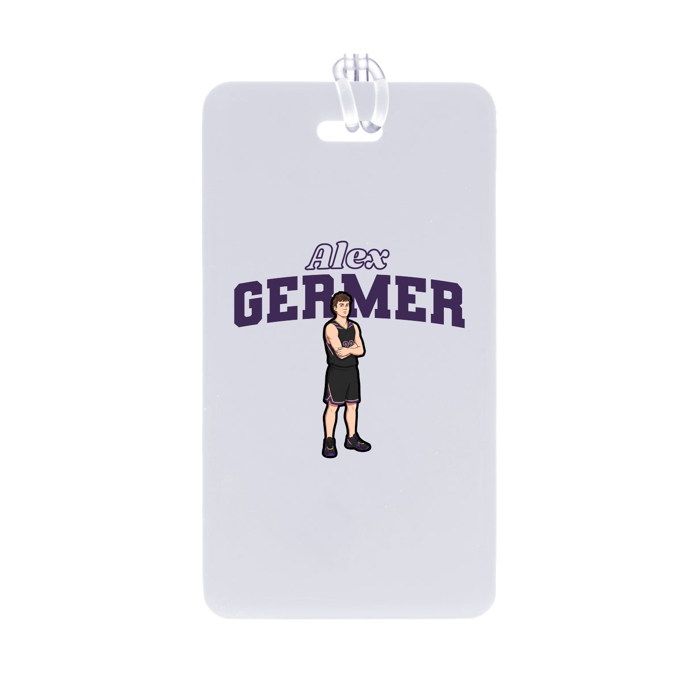 Bag Tag — Name Arch in Classic