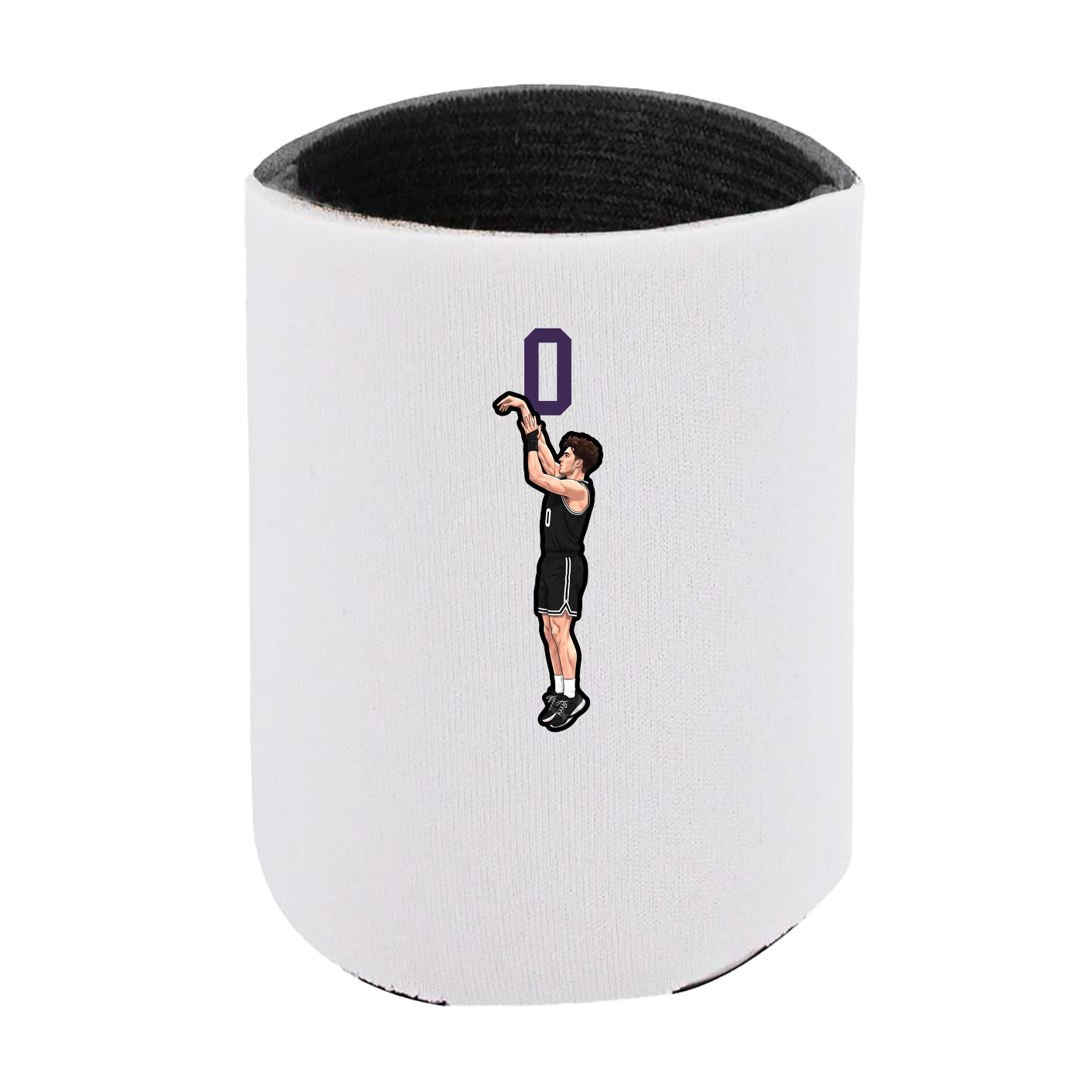 Can Holder — Number Top in White