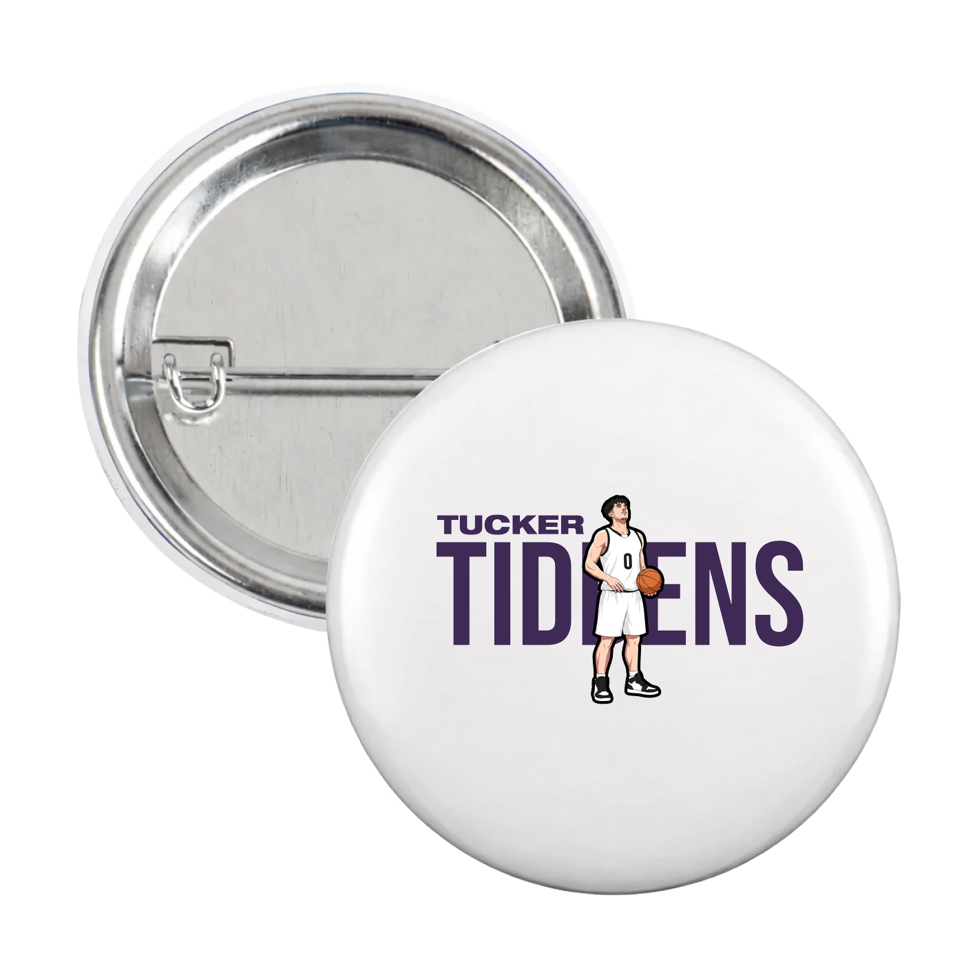 Game Day Button — Player Name in White