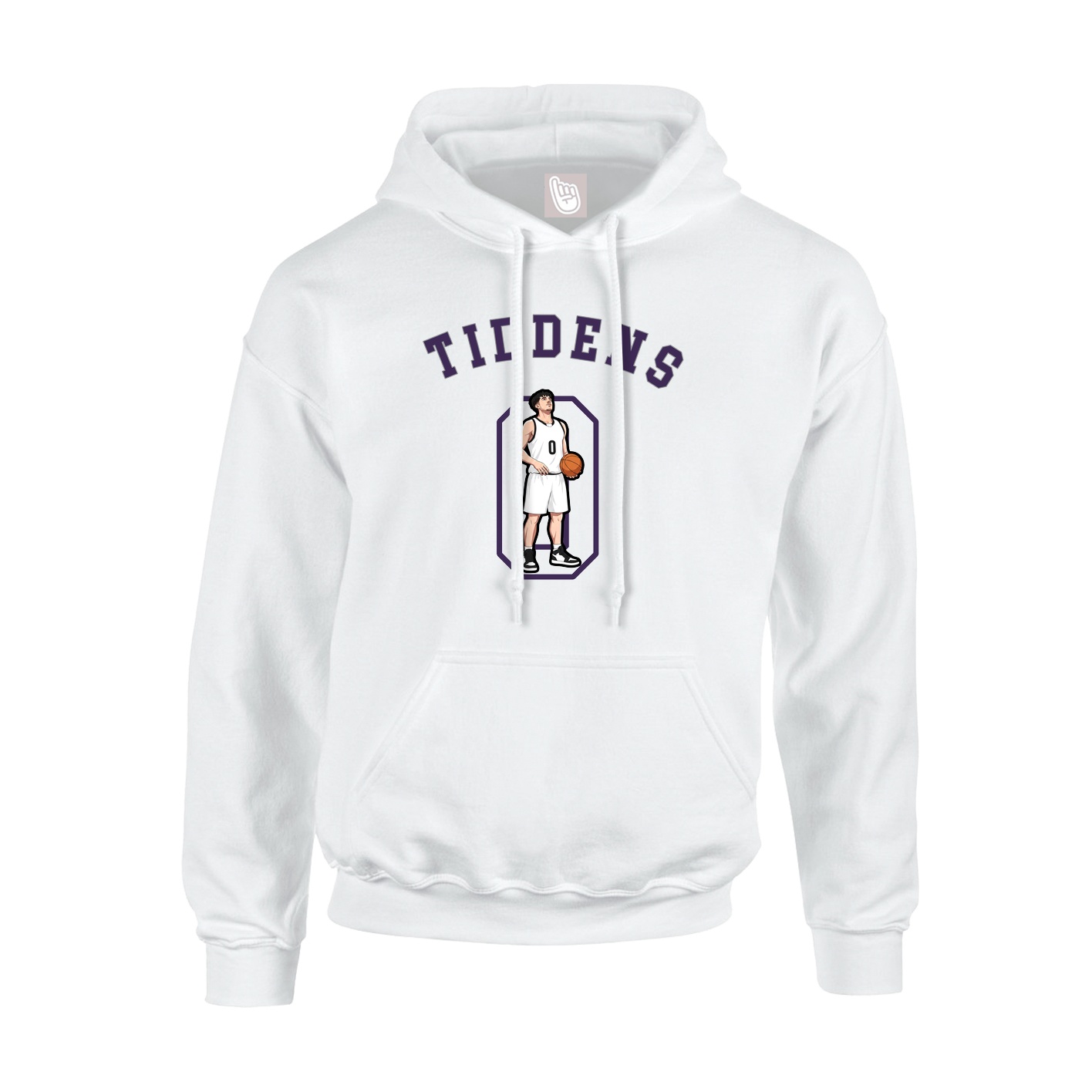 Hoodie — Shirsey Arch in White