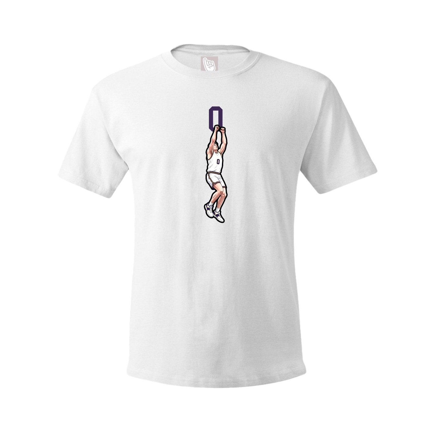 Tee — Number Top in White