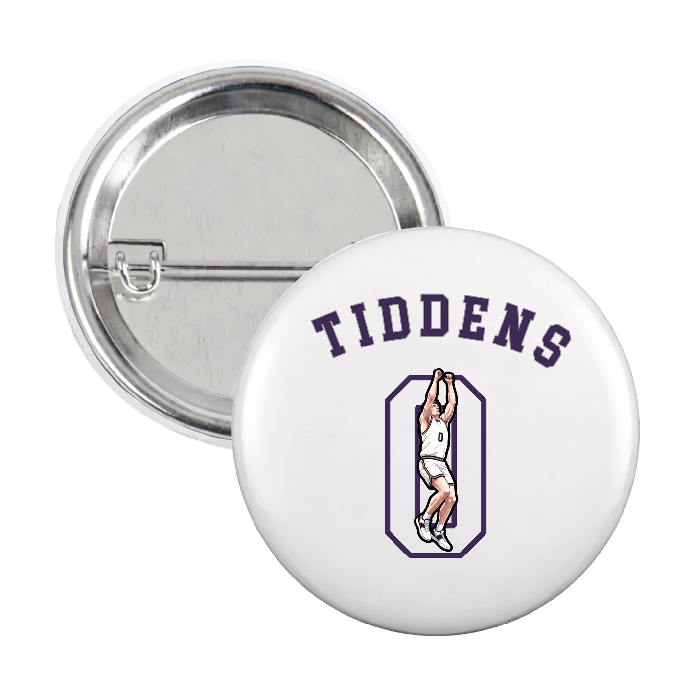 Game Day Button — Shirsey Arch in White
