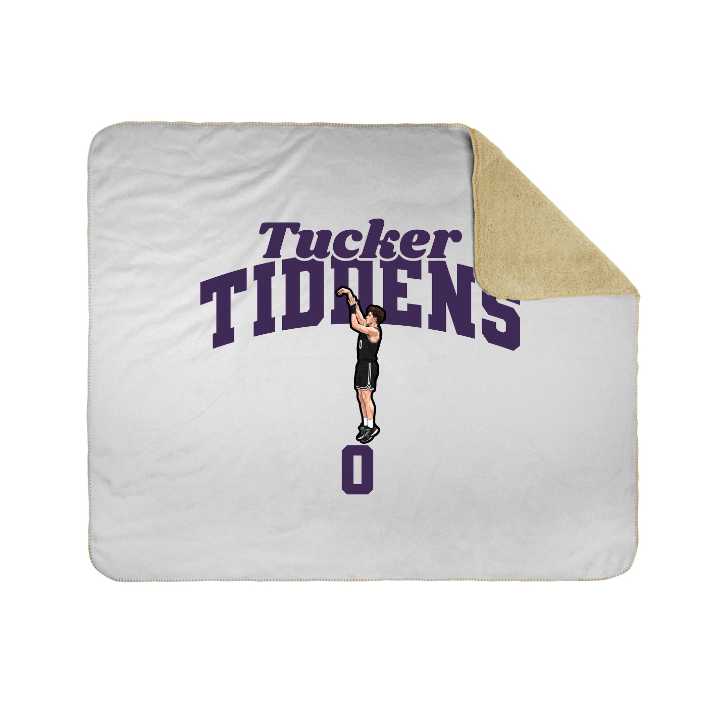Throw Blanket — Signature Arch in White