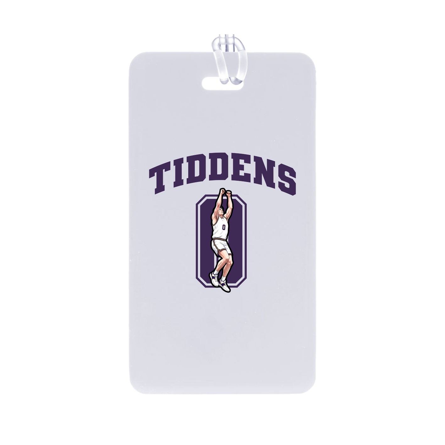Bag Tag — Number in Classic