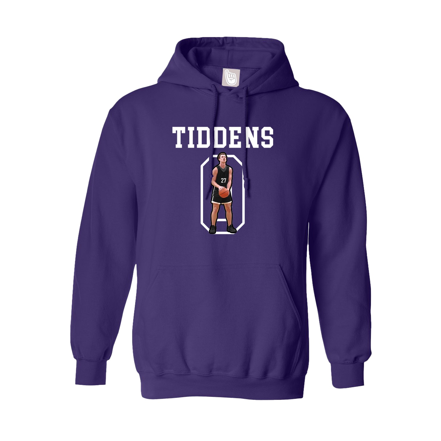 Hoodie — Shirsey in Purple