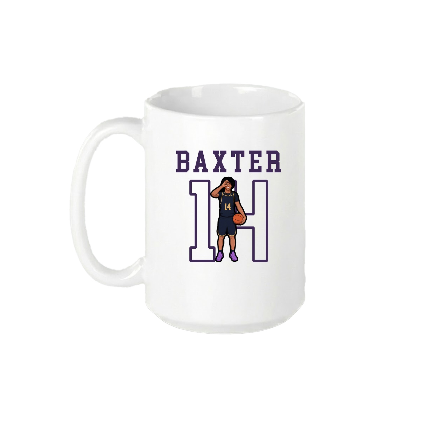 15oz Coffee Mug — Shirsey in White