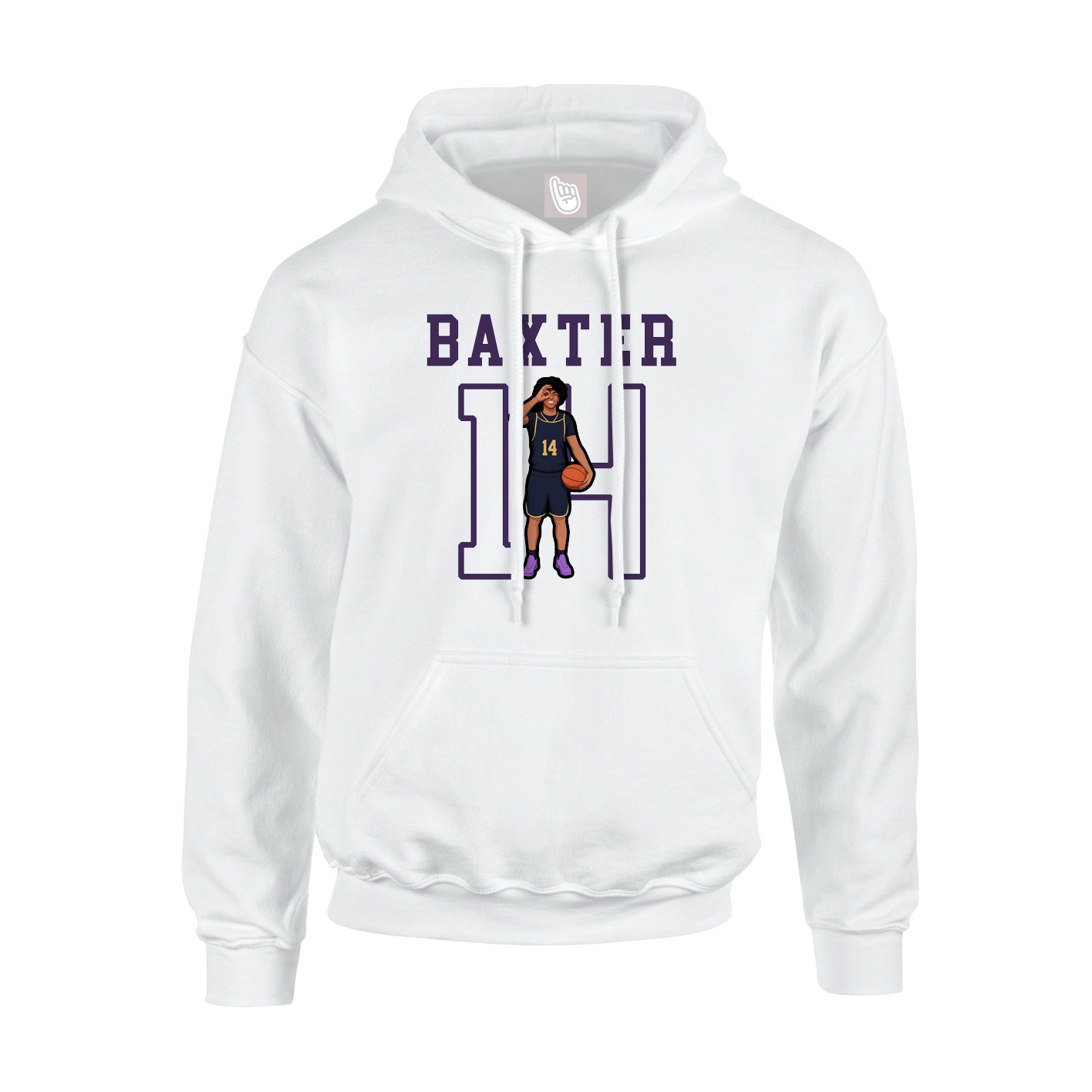 Youth Hoodie — Shirsey in White