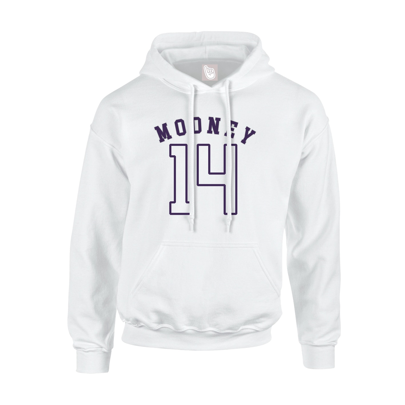 Hoodie — Shirsey Arch in White