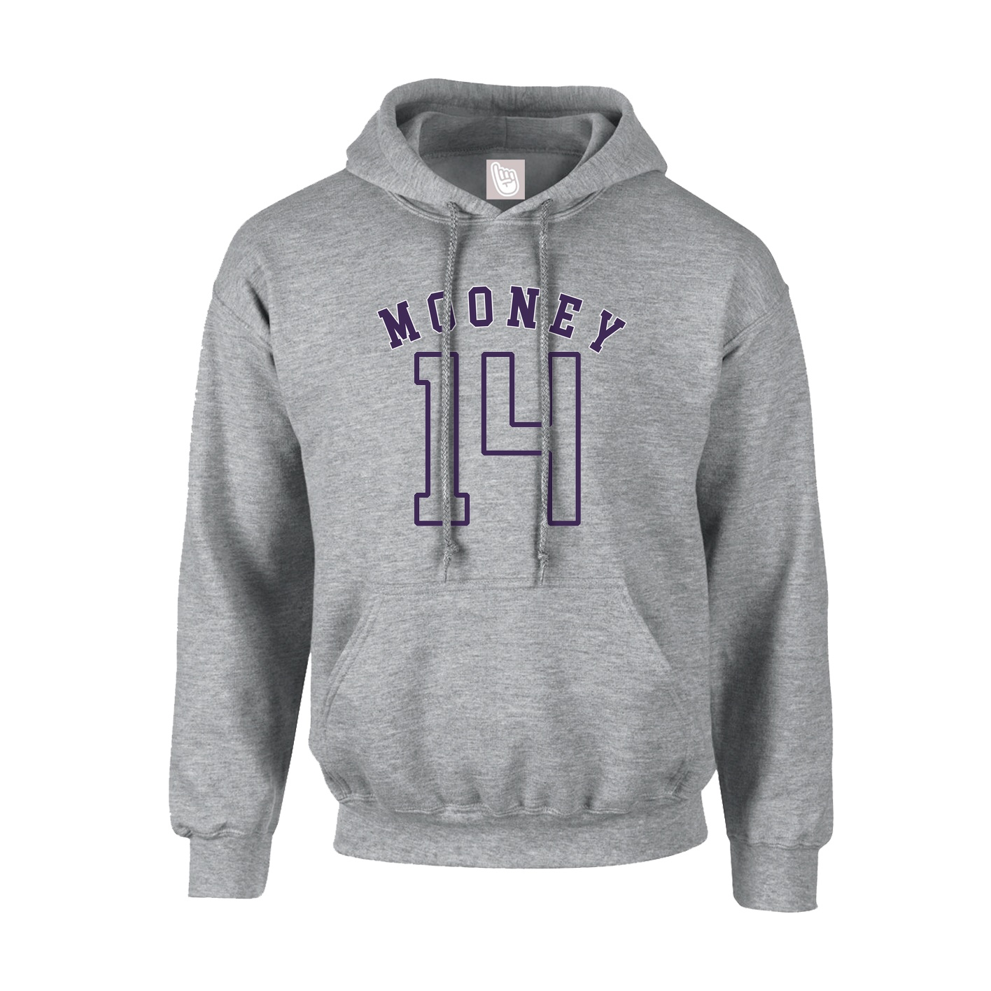 Youth Hoodie — Shirsey Arch in Grey
