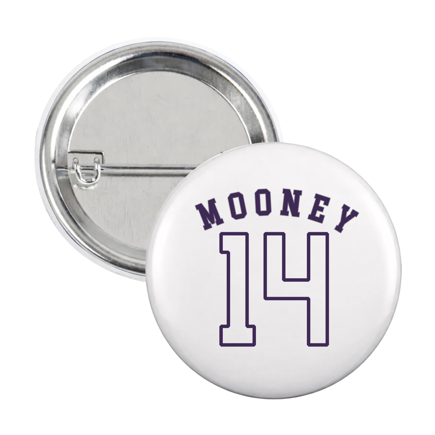 Game Day Button — Shirsey Arch in White