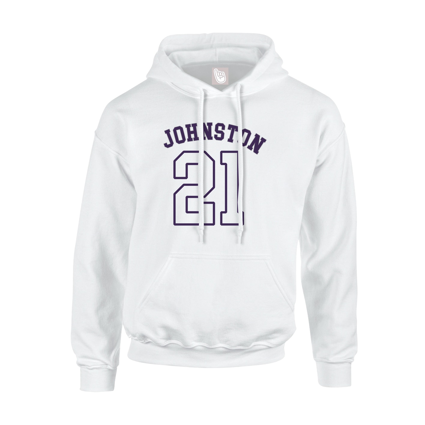 Hoodie — Shirsey Arch in White