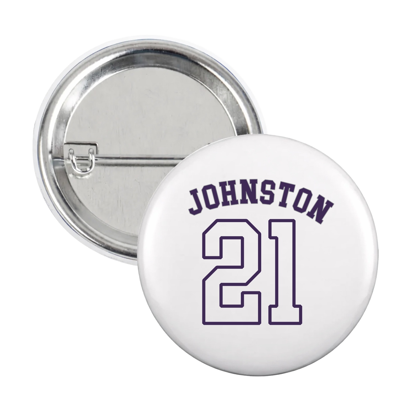 Game Day Button — Shirsey Arch in White
