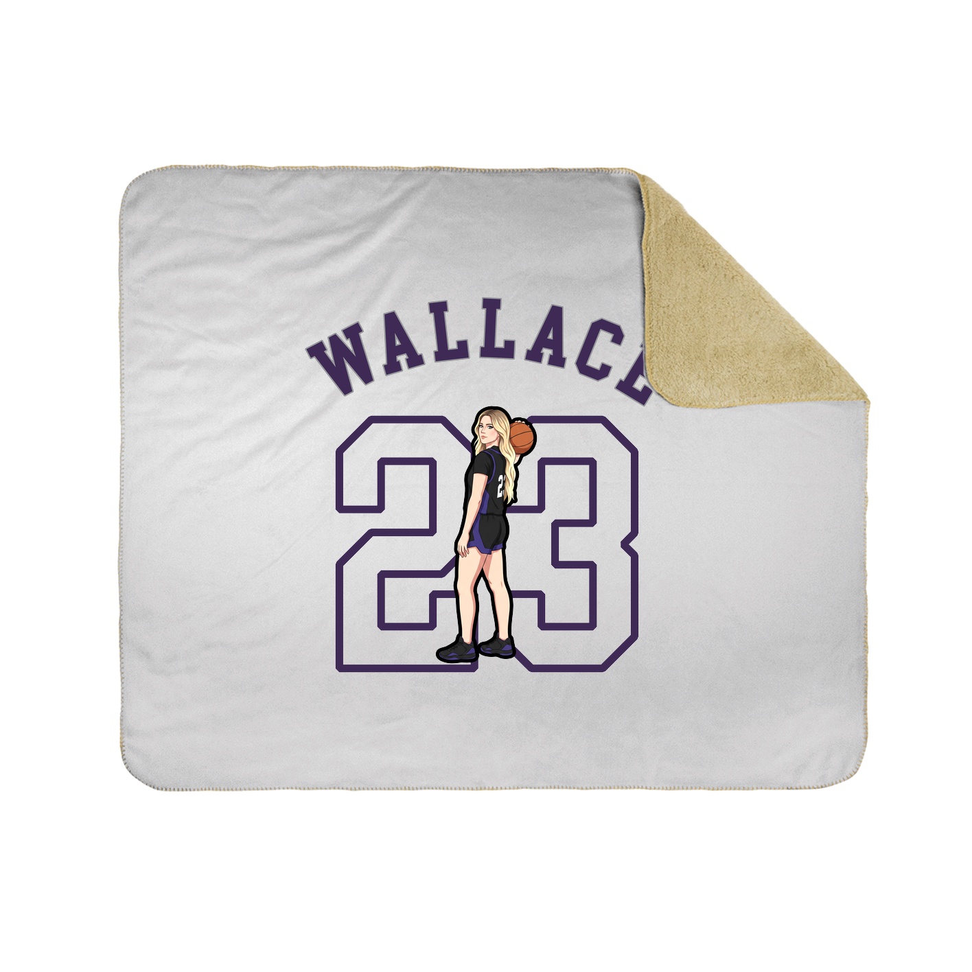 Throw Blanket — Shirsey Arch in White