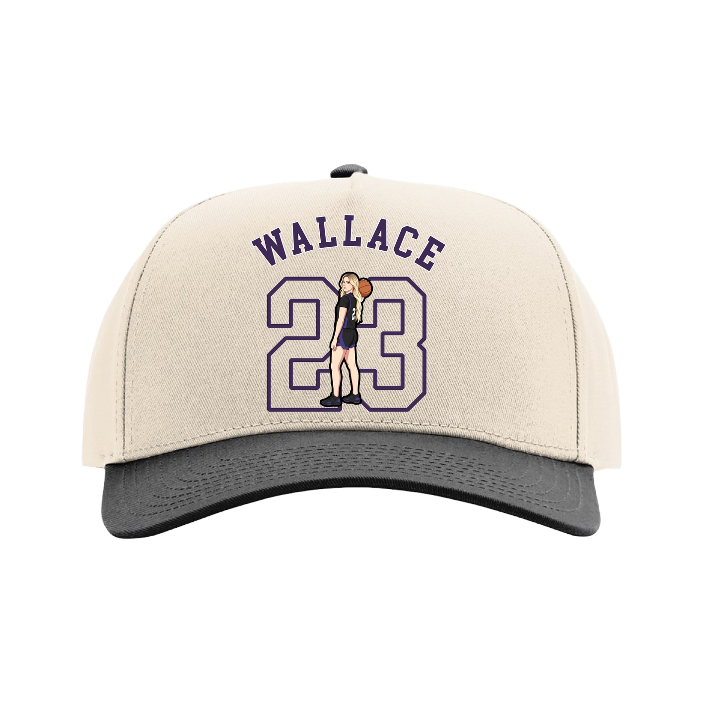 Full Fabric Five-Panel Champ Cap