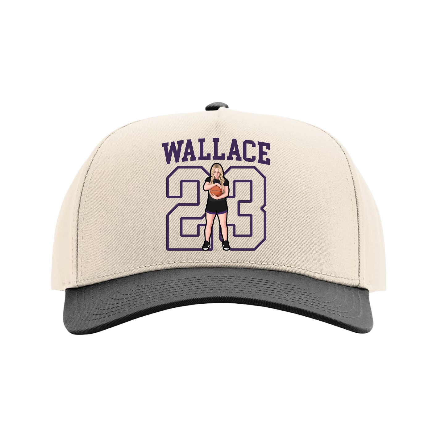 Full Fabric Five-Panel Champ Cap
