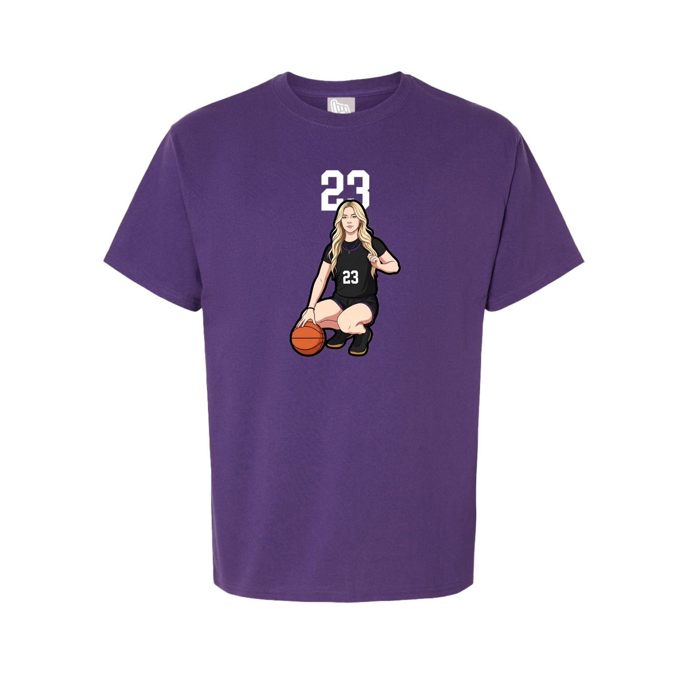 Tee — Number Top in Purple