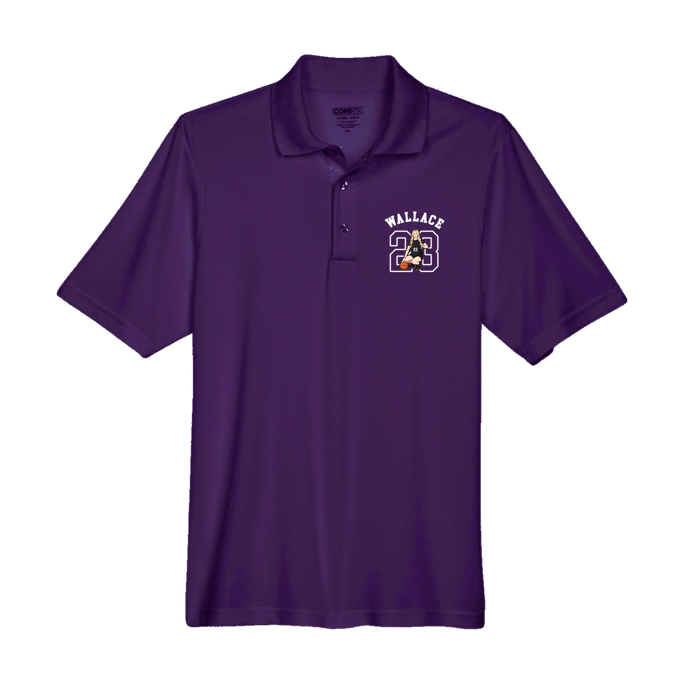 Performance Polo — Shirsey Arch in Purple