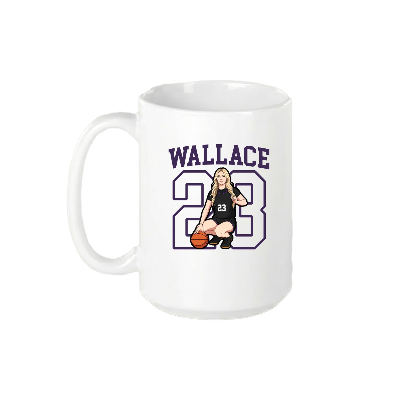 15oz Coffee Mug — Shirsey in White