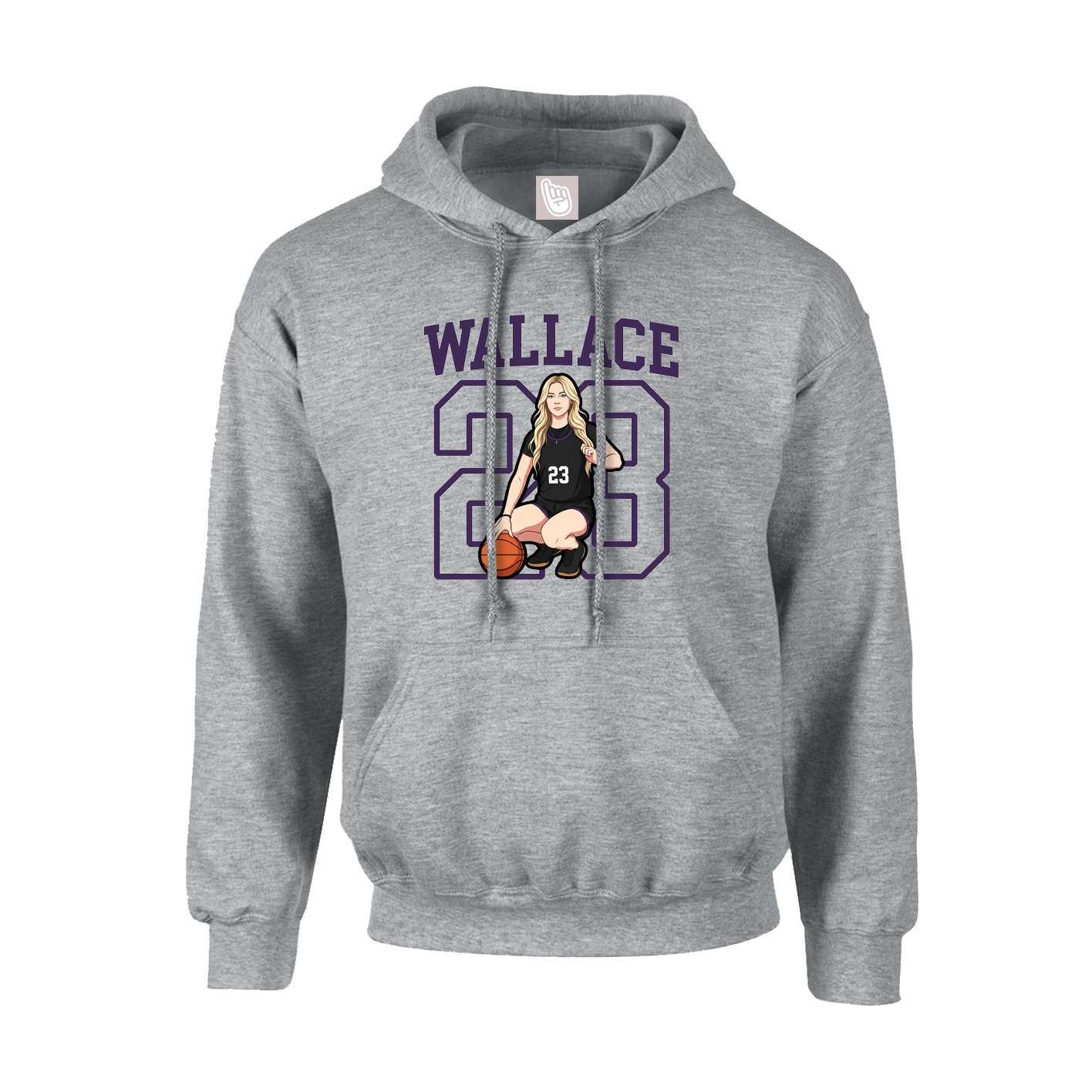 Youth Hoodie — Shirsey in Grey