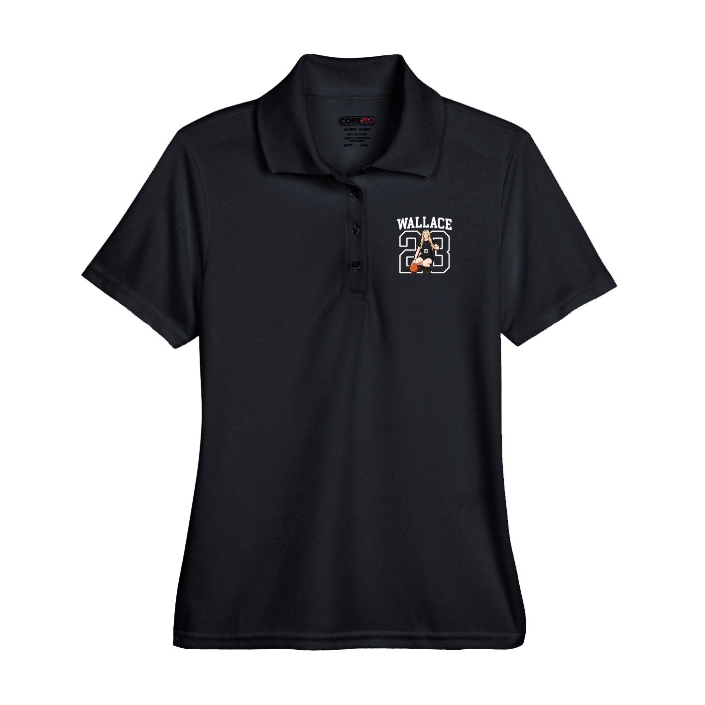 Performance Polo — Shirsey in Black