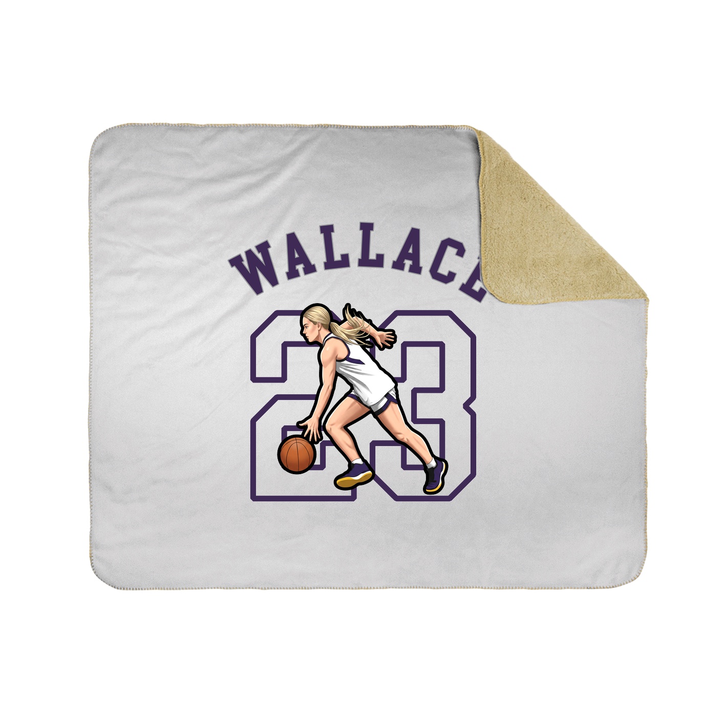 Throw Blanket — Shirsey Arch in White