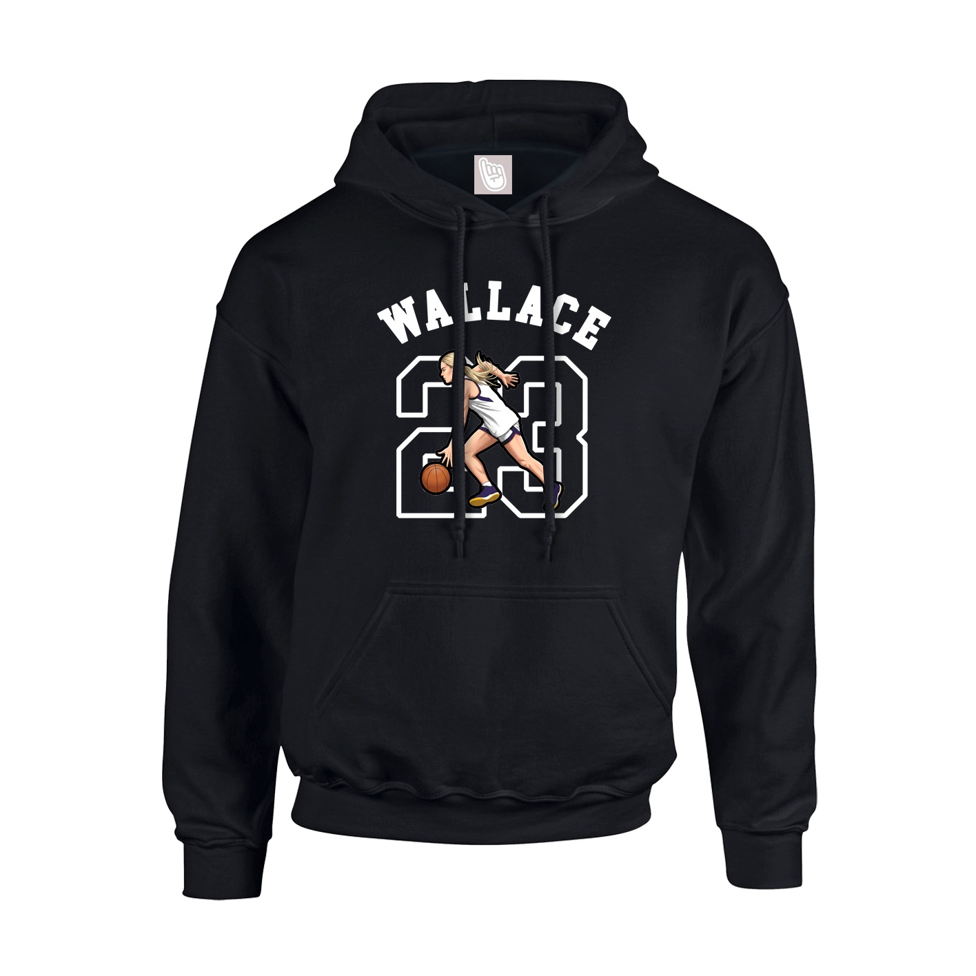 Hoodie — Shirsey Arch in Black