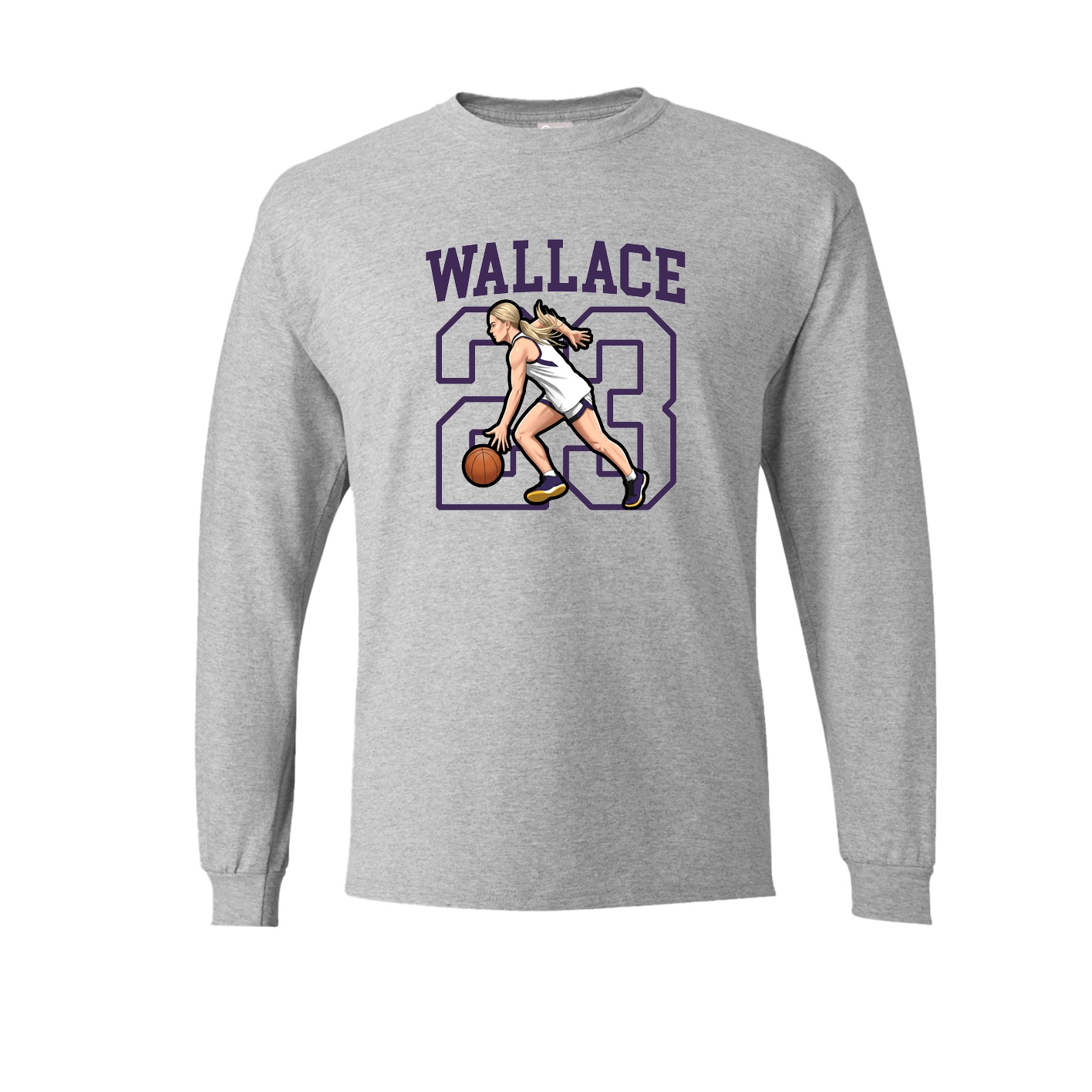 Long Sleeve Tee — Shirsey in Grey