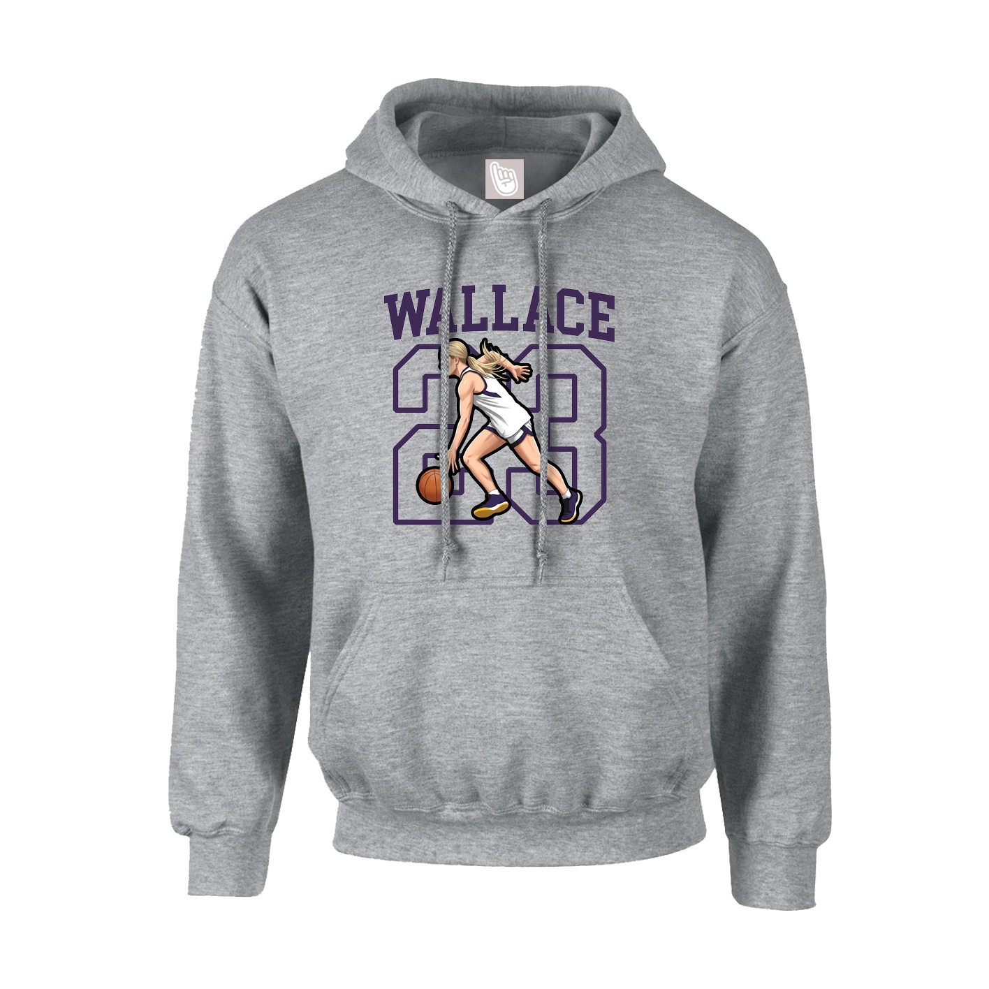 Hoodie — Shirsey in Grey