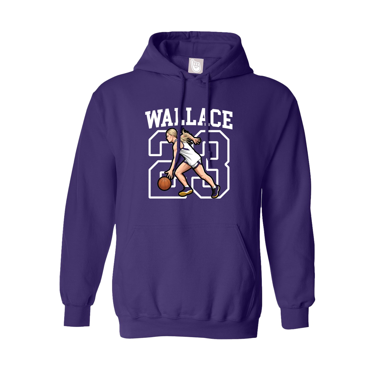 Youth Hoodie — Shirsey in Purple