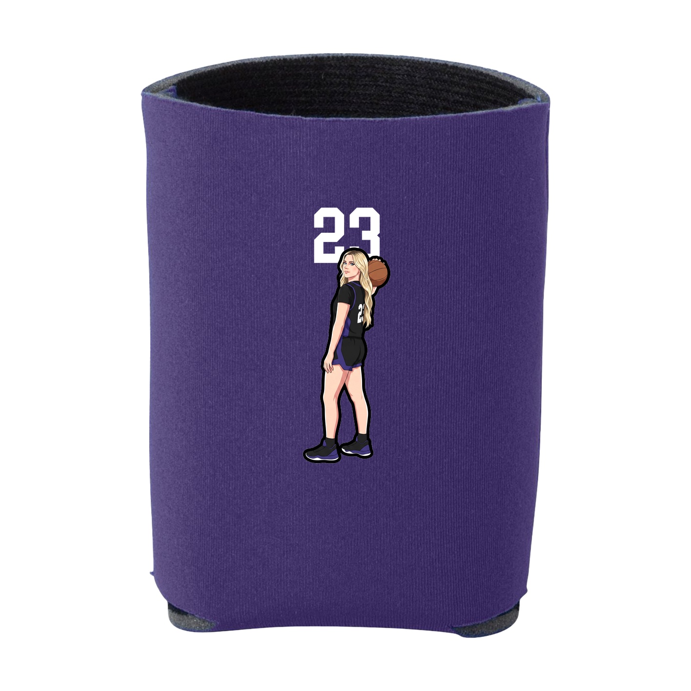 Can Holder — Number Top in Purple