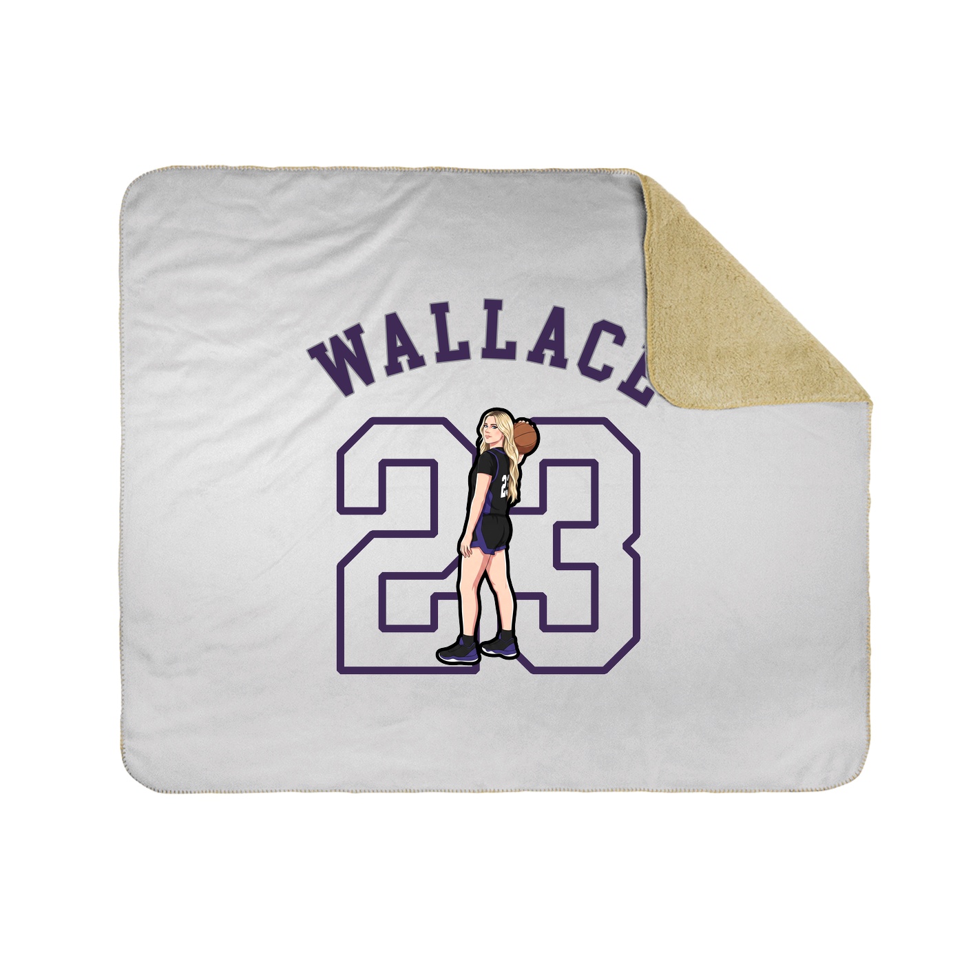Throw Blanket — Shirsey Arch in White