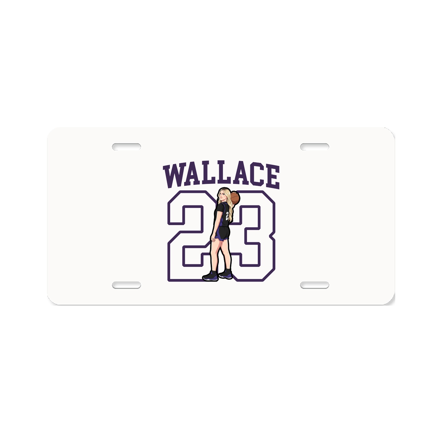 Aluminum License Plate