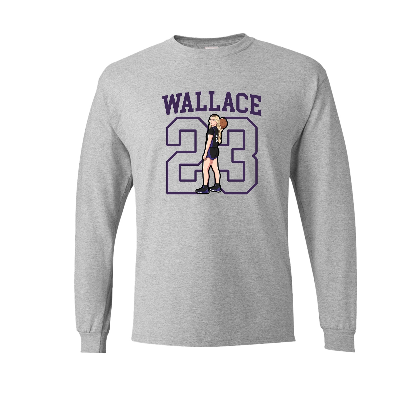 Long Sleeve Tee — Shirsey in Grey