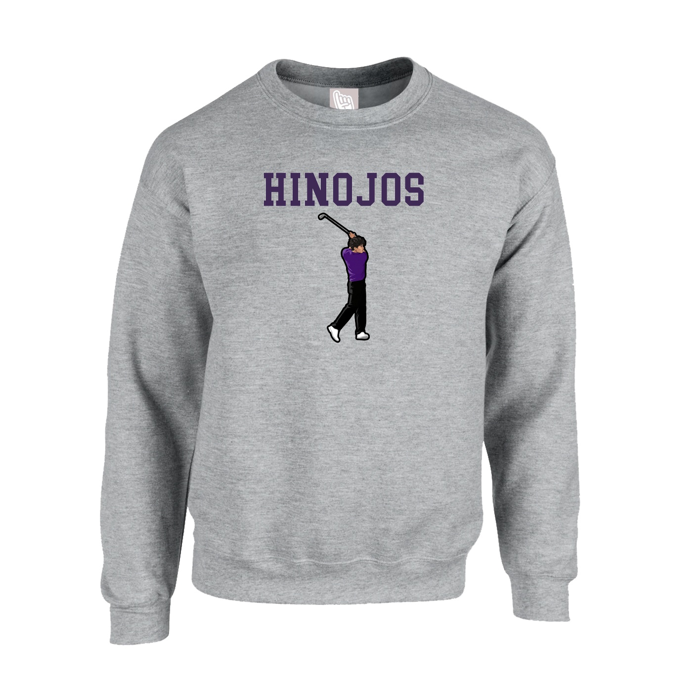 Fleece Crew — Shirsey in Grey