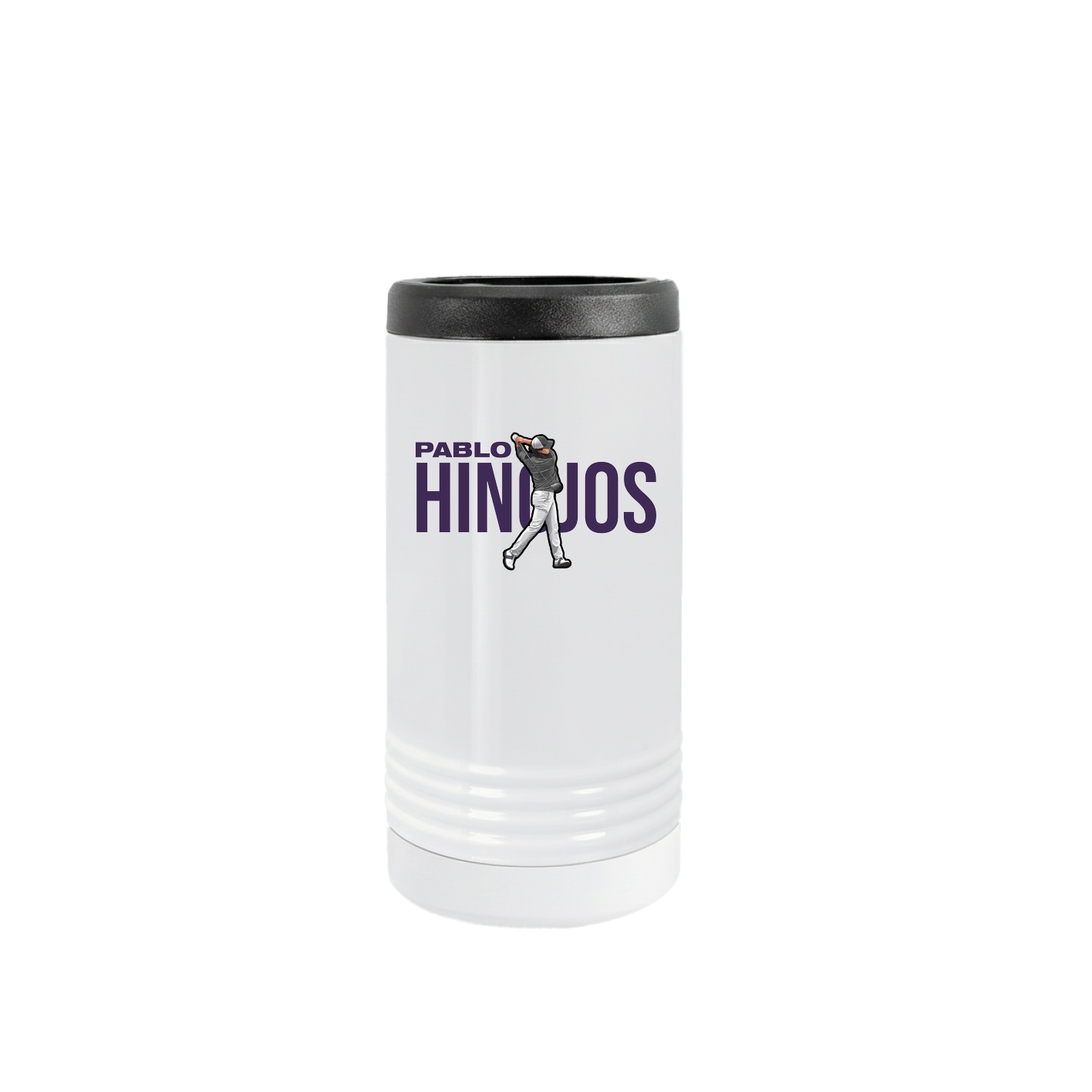 Slim Beverage Holder — Player Name in White