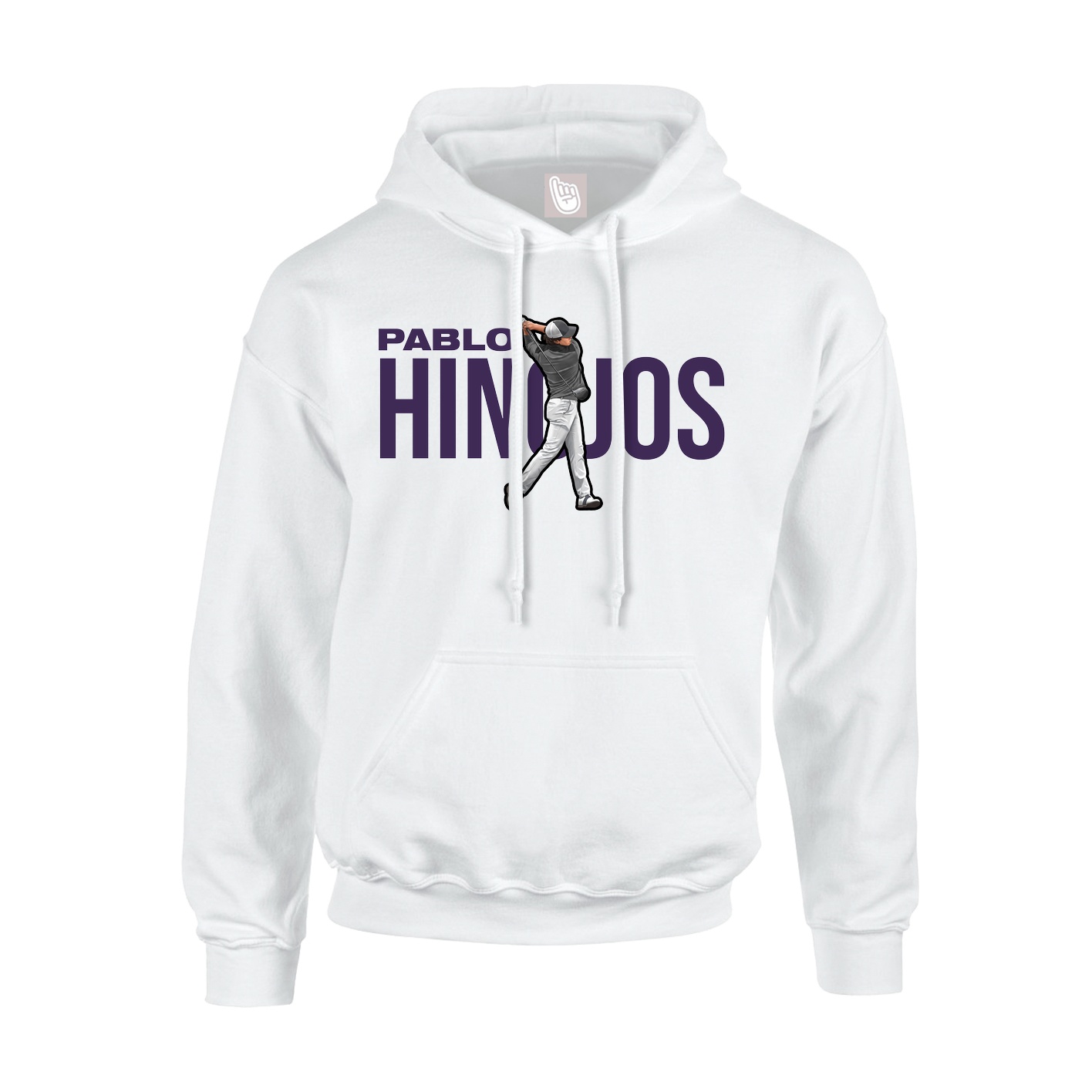 Hoodie — Player Name in White