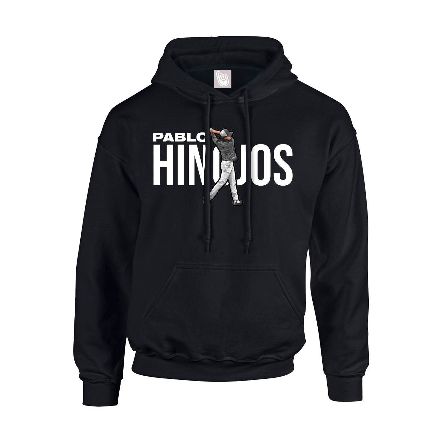 Youth Hoodie — Player Name in Black