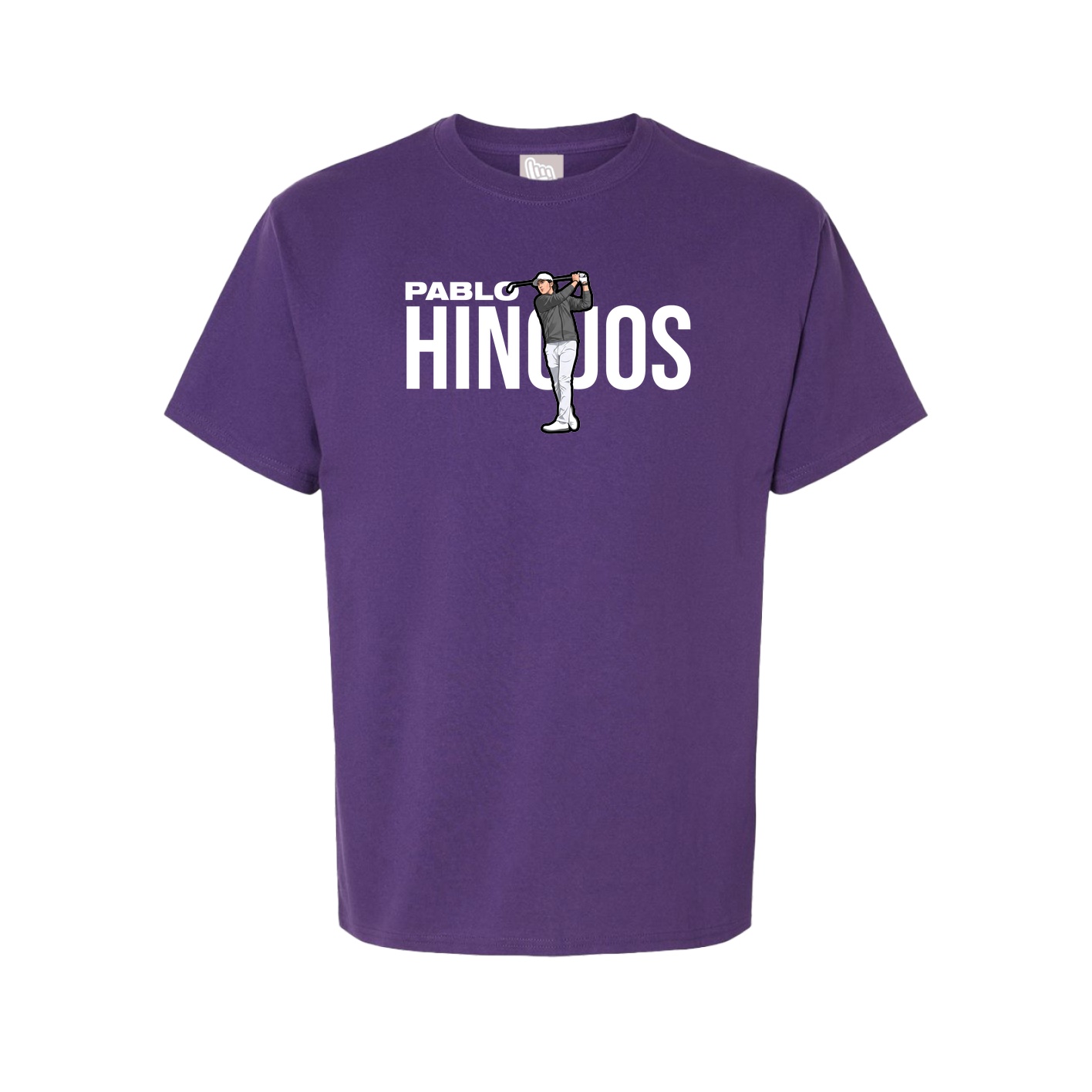 Youth Tee — Player Name in Purple