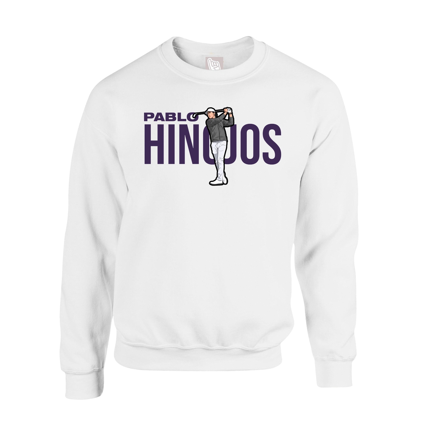 Fleece Crew — Player Name in White