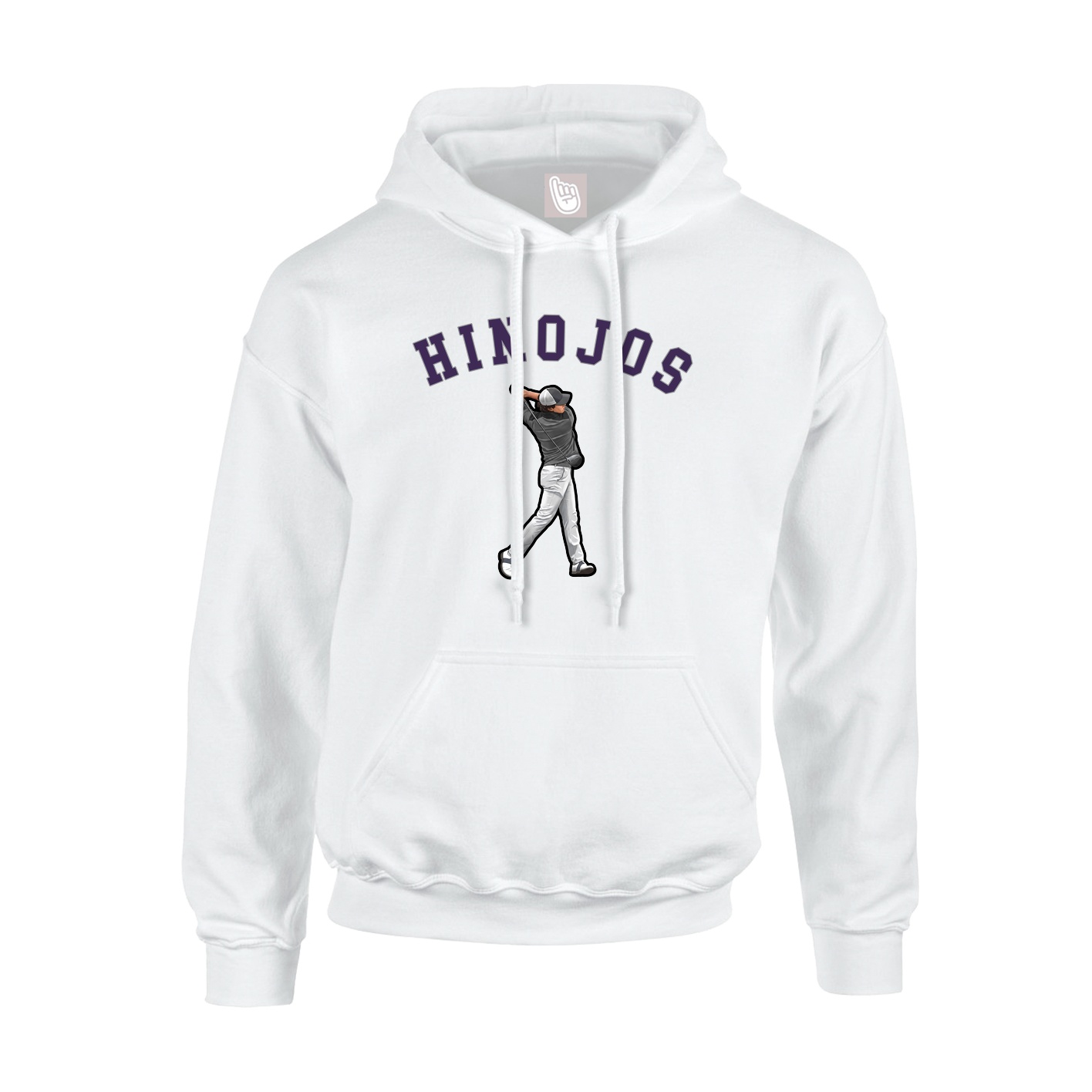 Youth Hoodie — Shirsey Arch in White