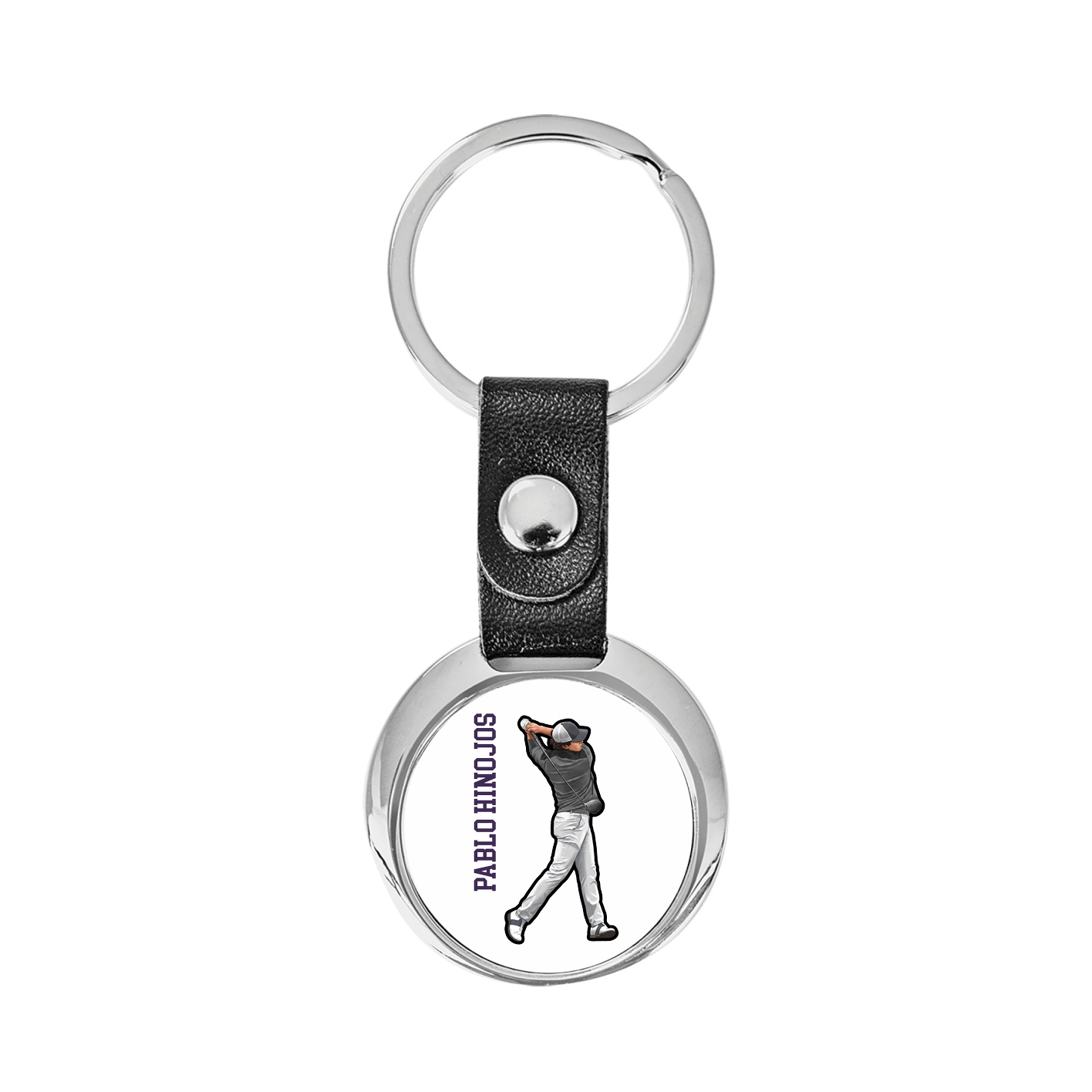 Key Chain — Name Vertical in Classic