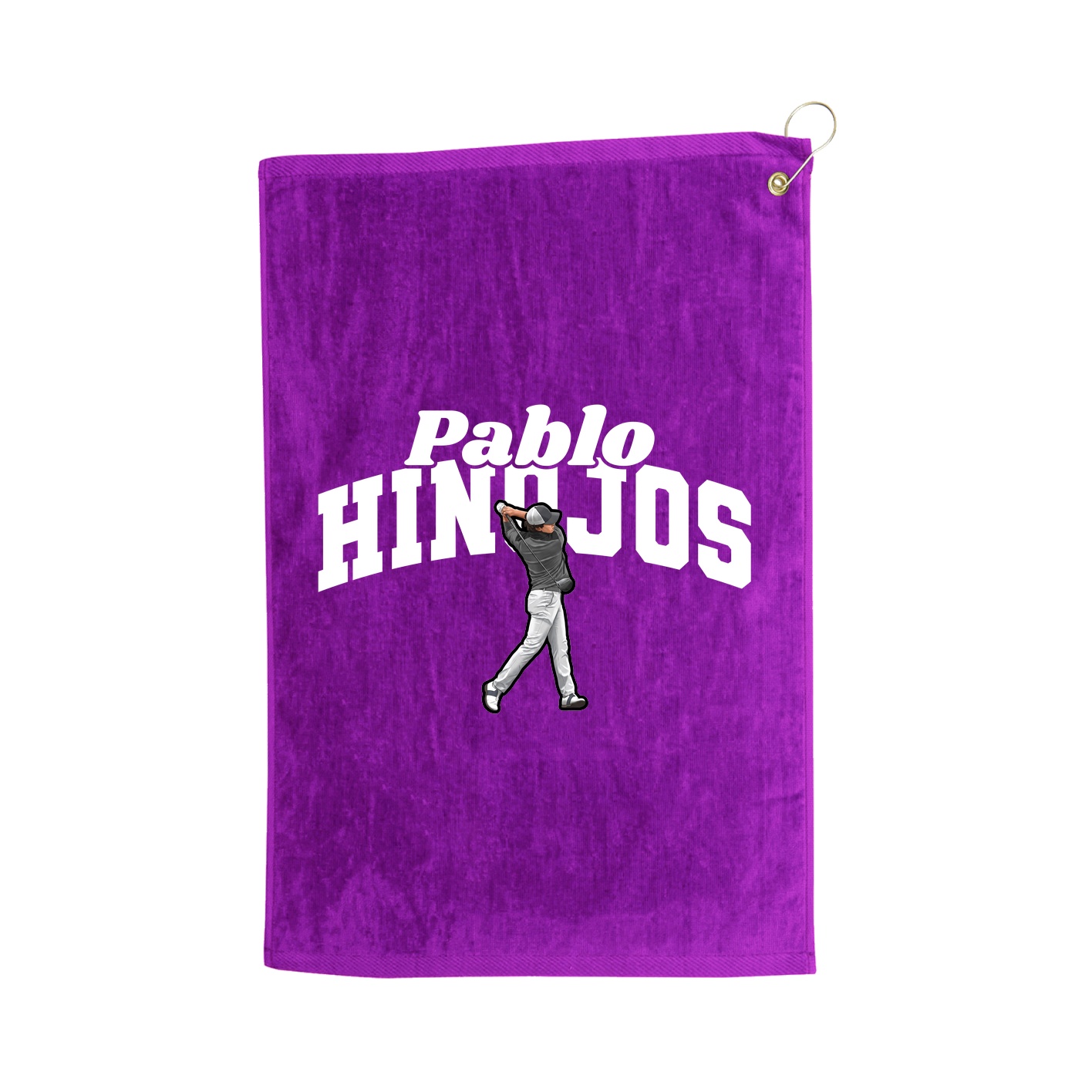 Golf Towel — Signature Arch in Purple