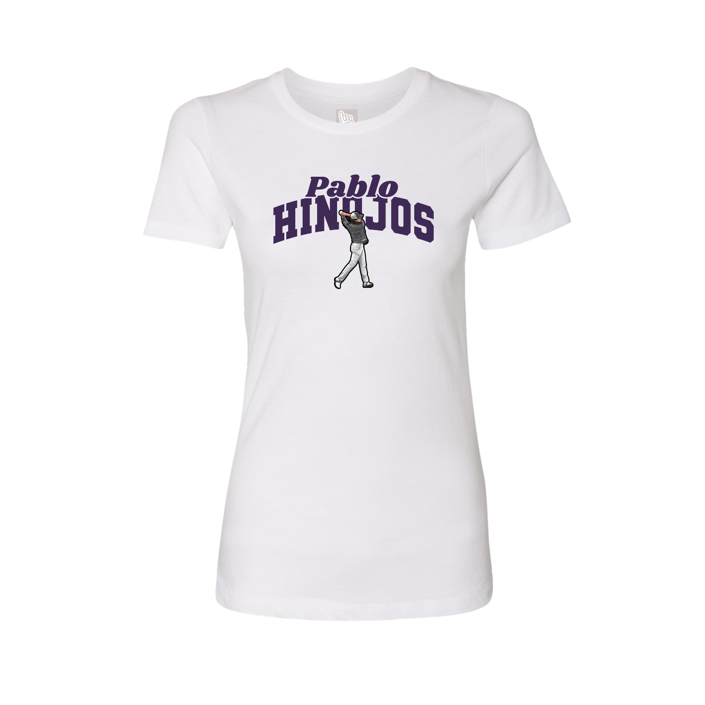 Womens Tee — Signature Arch in White