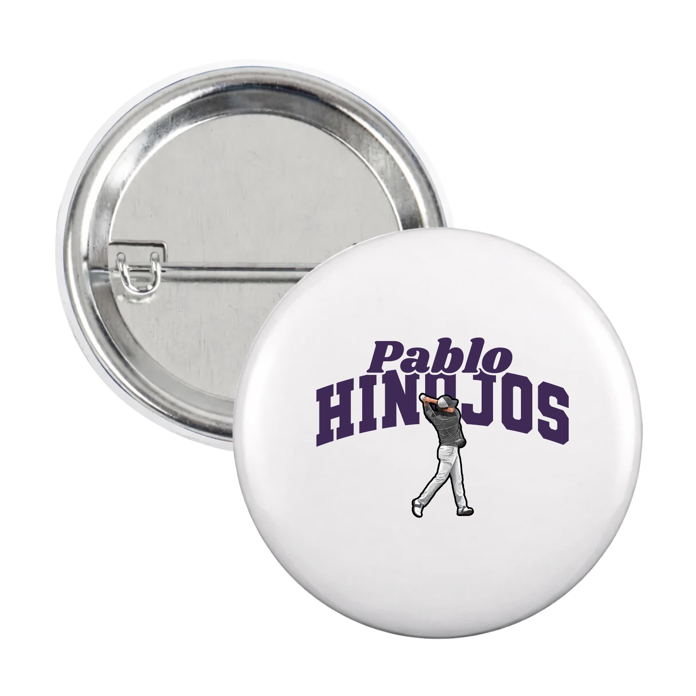 Game Day Button — Signature Arch in White