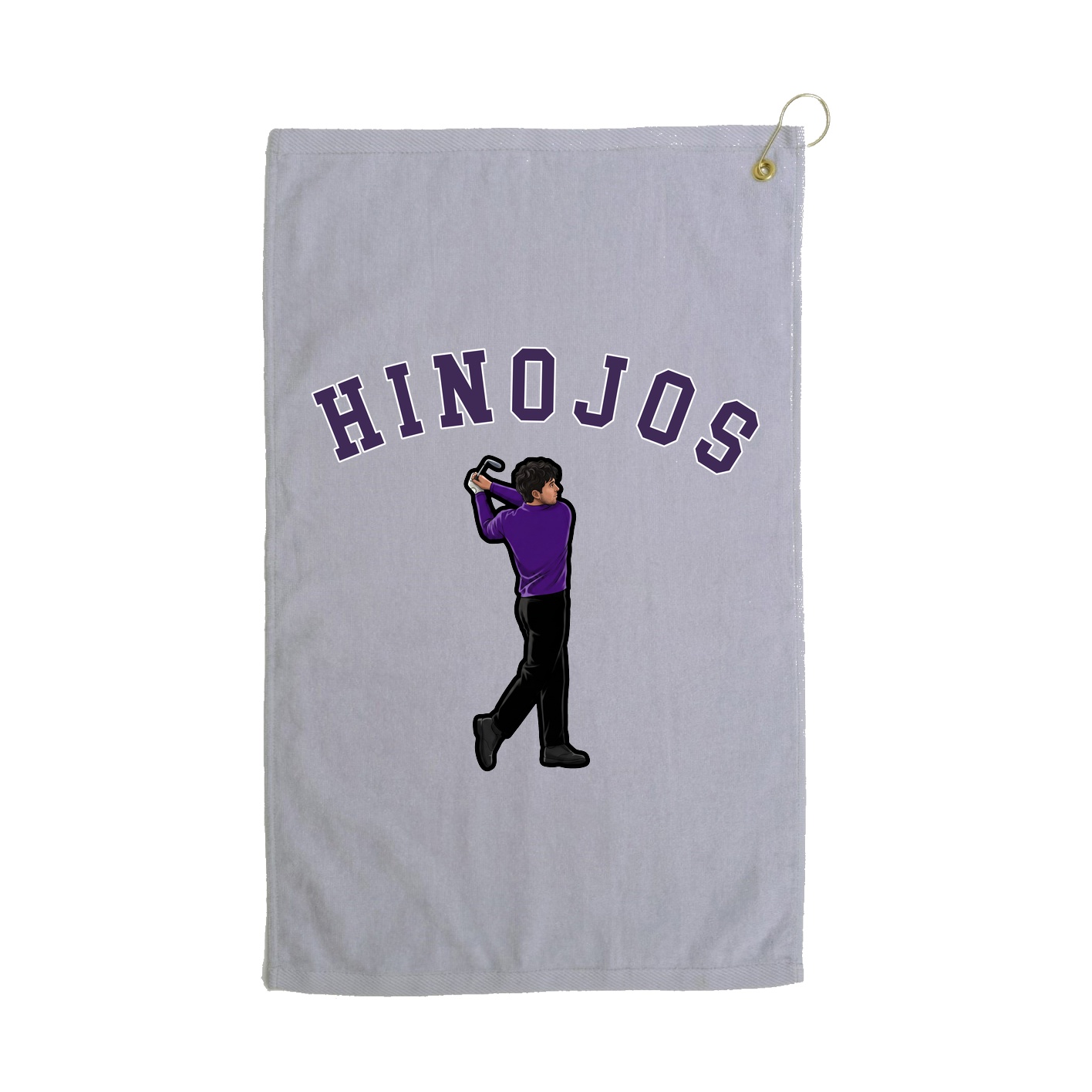 Golf Towel — Shirsey Arch in Grey
