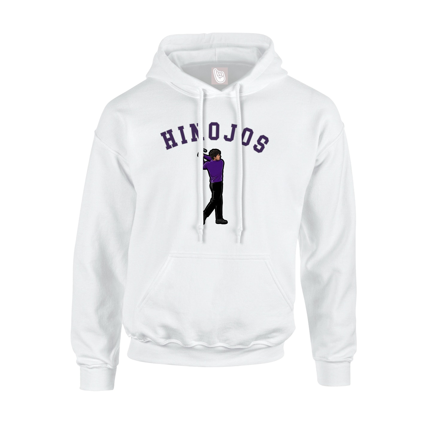 Hoodie — Shirsey Arch in White